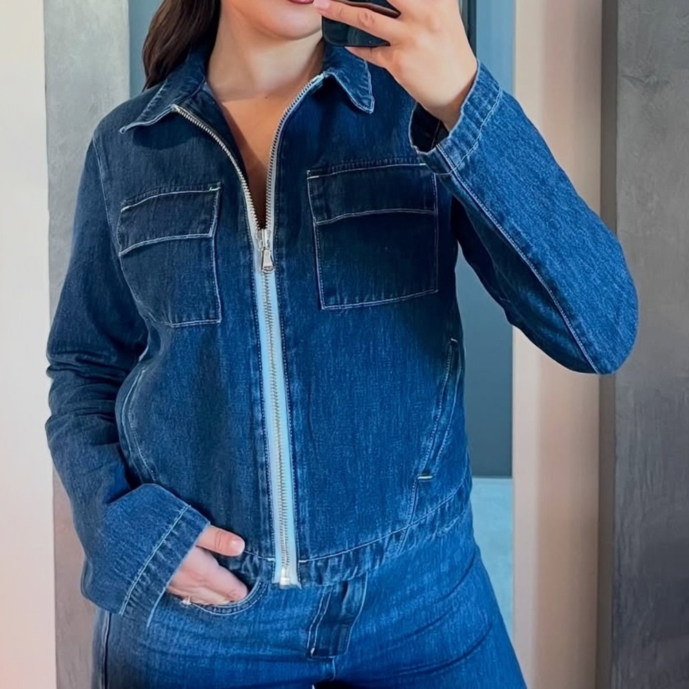 Fitted Denim Jacket